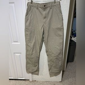 Carhartt men’s size 36 x 36 tan pants.